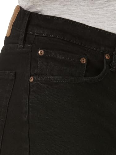 Classic Relaxed Fit Five Pocket Jean Short, Jet Black, 42