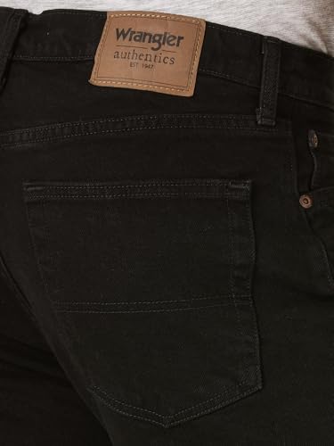 Classic Relaxed Fit Five Pocket Jean Short, Jet Black, 42