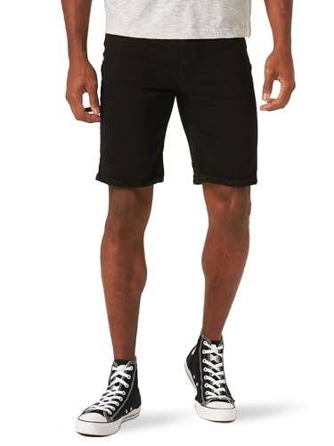 Classic Relaxed Fit Five Pocket Jean Short, Jet Black, 42