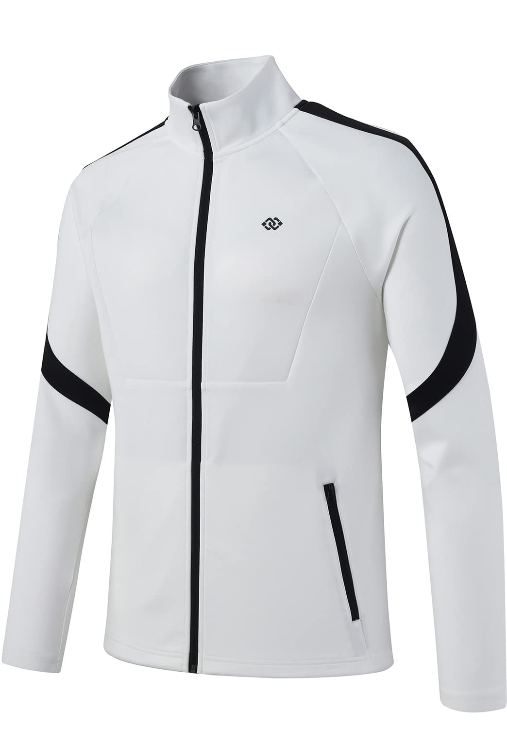 MoFiz Men's Tracksuits Set Long Sleeve Causal Full Zip Running Sports Sweatsuit For Men 2 Piece Outfits