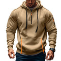 Scapodo Men's Half-Zip Sweatshirt - Hooded Pullover Soft Autumn Winter Casual Wear for Vacations Daily Life