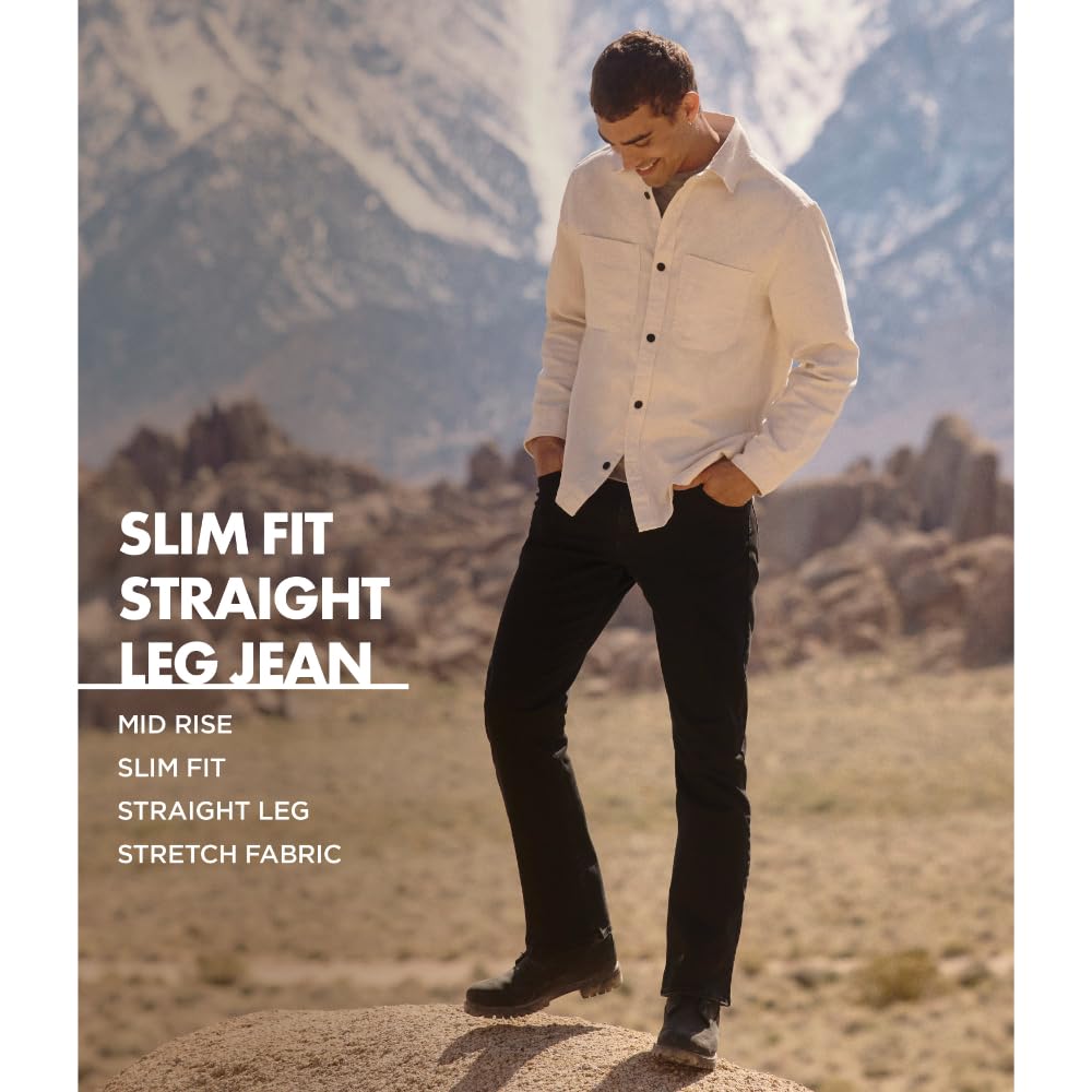 Wrangler Authentics Men's Slim Fit Straight Leg Jean