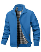 Wizoat Men's Bomber Jacket Lightweight Casual Windbreaker Jackets Zip Up Coat