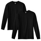 American Apparel Unisex-Adult Long Sleeve T-Shirt, Style G1304, 2-Pack