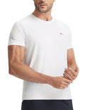 baleaf Men's Cooling Workout Shirts Short Sleeve Athletic T-Shirts Sun Protection Quick Dry Moisture Wicking Running Beach