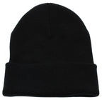 Top Level Beanie Men Women - Unisex Cuffed Plain Skull Knit Hat Cap