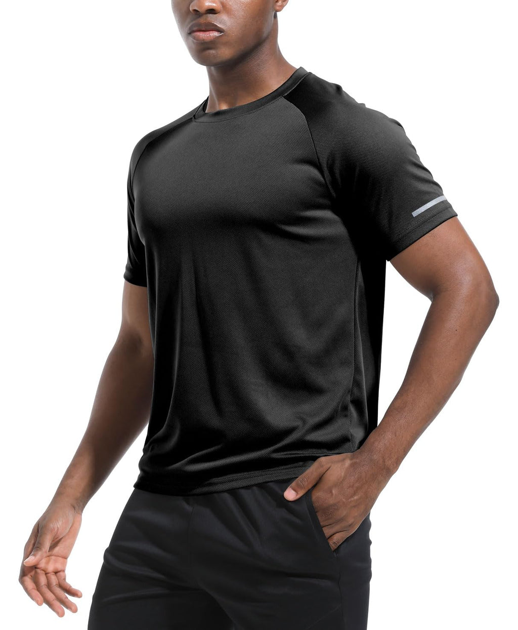 Boyzn 1, 3, 5 or 7 Pack Men's Workout Running Shirts, Dry Fit Moisture Wicking T-Shirt, Gym Athletic Short Sleeve Tee Shirts