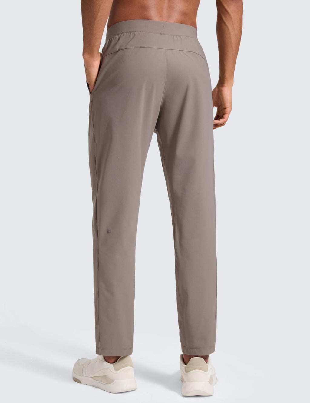 CRZ YOGA Workout Daily Pants for Men 30" - Quick Dry Sweat-Wicking Athletic Casual Lounge Joggers Trouser with Pockets