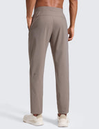 CRZ YOGA Workout Daily Pants for Men 30" - Quick Dry Sweat-Wicking Athletic Casual Lounge Joggers Trouser with Pockets