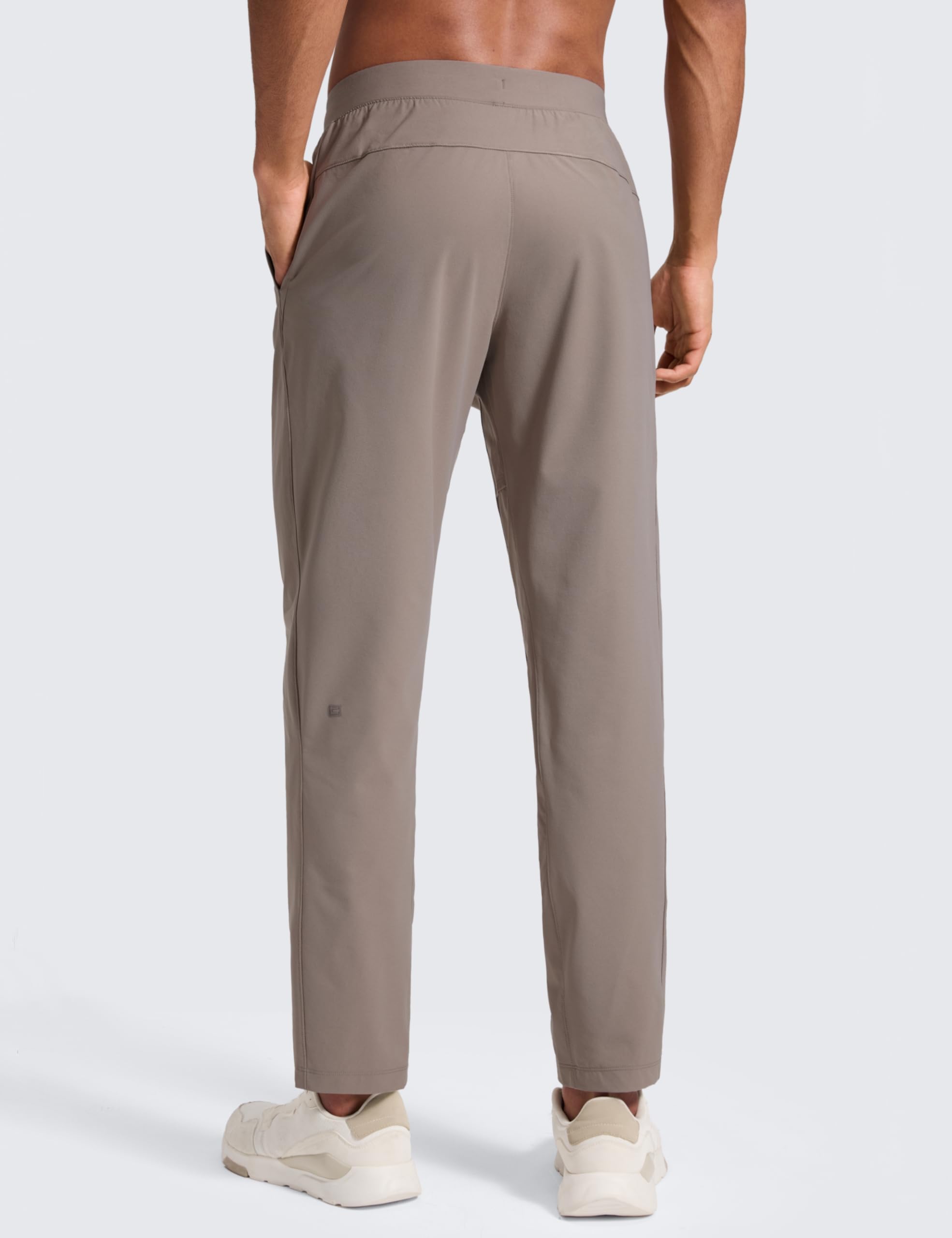 CRZ YOGA Workout Daily Pants for Men 30" - Quick Dry Sweat-Wicking Athletic Casual Lounge Joggers Trouser with Pockets