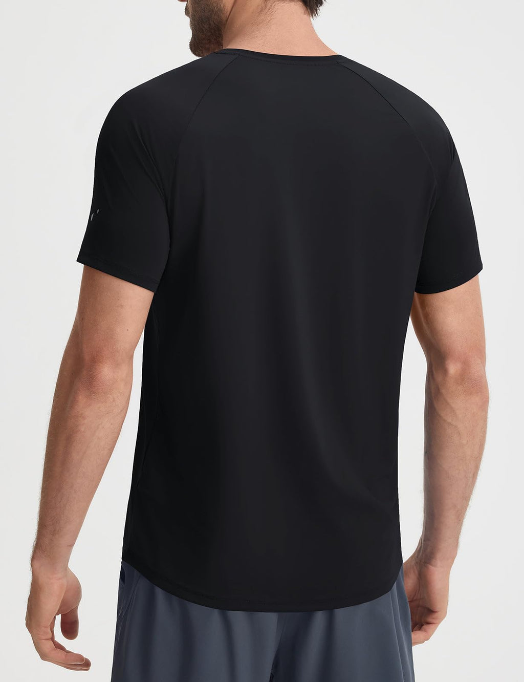 baleaf Men's Cooling Workout Shirts Short Sleeve Athletic T-Shirts Sun Protection Quick Dry Moisture Wicking Running Beach