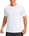 G Gradual Men's Workout Shirts Quick Dry Athletic Running T-Shirts Lightweight Moisture Wicking Short Sleeve Sports Gym Tops