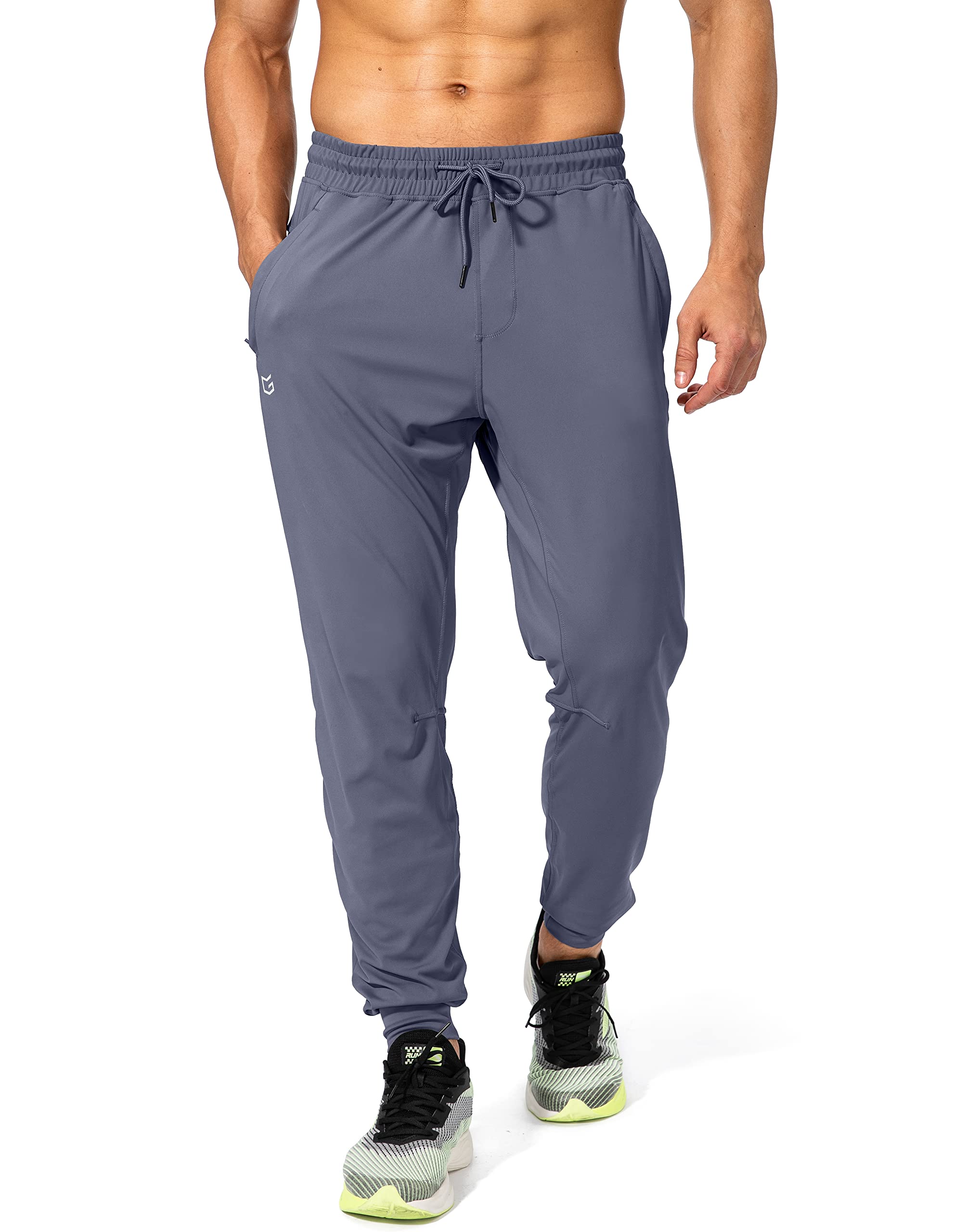 G Gradual Men's Sweatpants with Zipper Pockets Athletic Pants Traning Track Pants Joggers for Men Soccer, Running, Workout
