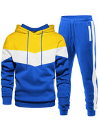 Riskrole Men's Hoodie Tracksuit 2 Pieces Set Athletic Casual Hooded Sweatshirt and Joggers Set Sweatsuit Outfits