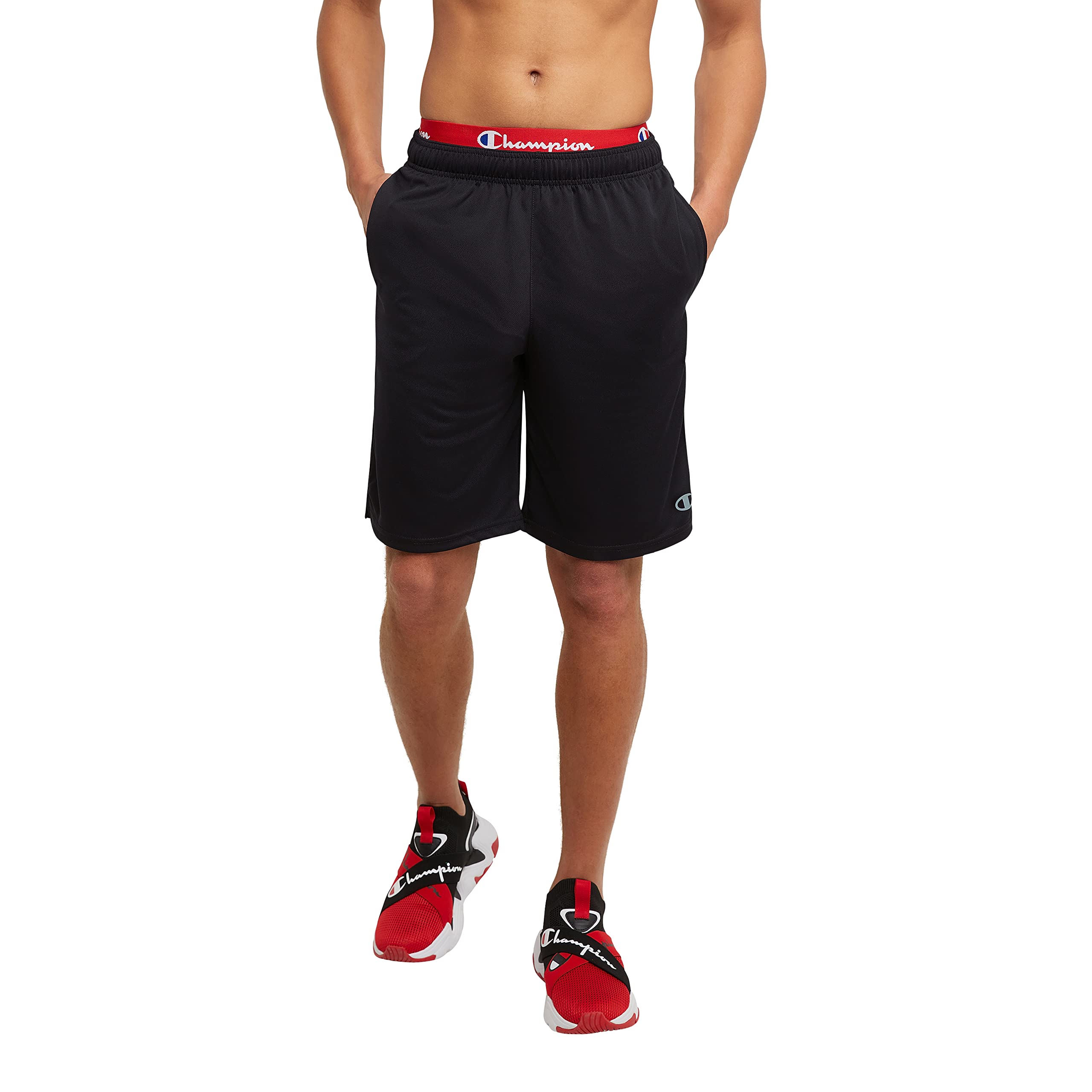Champion Mens 7" and 10" Sport Shorts, Standard Fit, Lightweight, Moisture Wicking, Available in Regular and Big & Tall