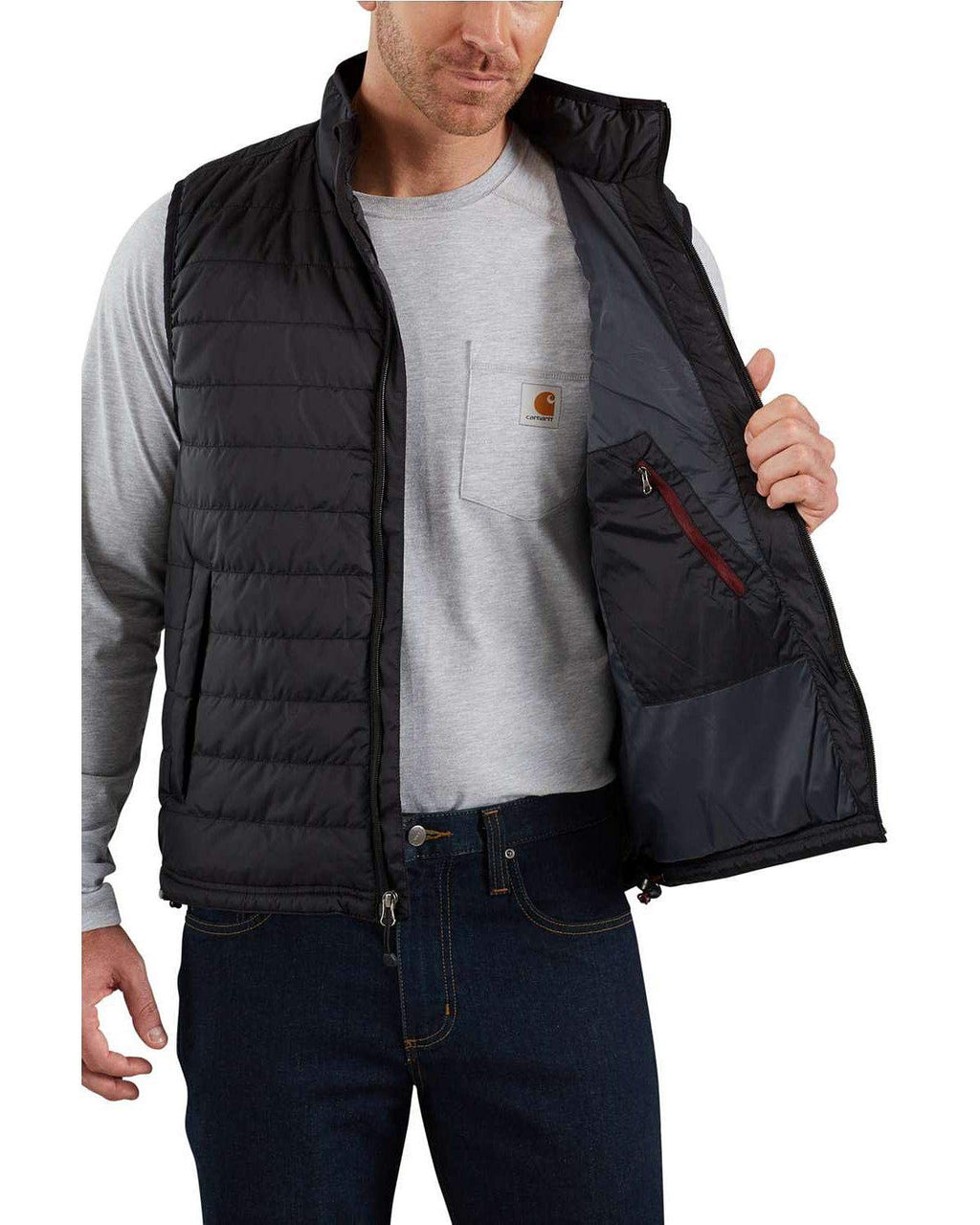 Carhartt Men's Rain Defender Relaxed Fit Lightweight Insulated Vest