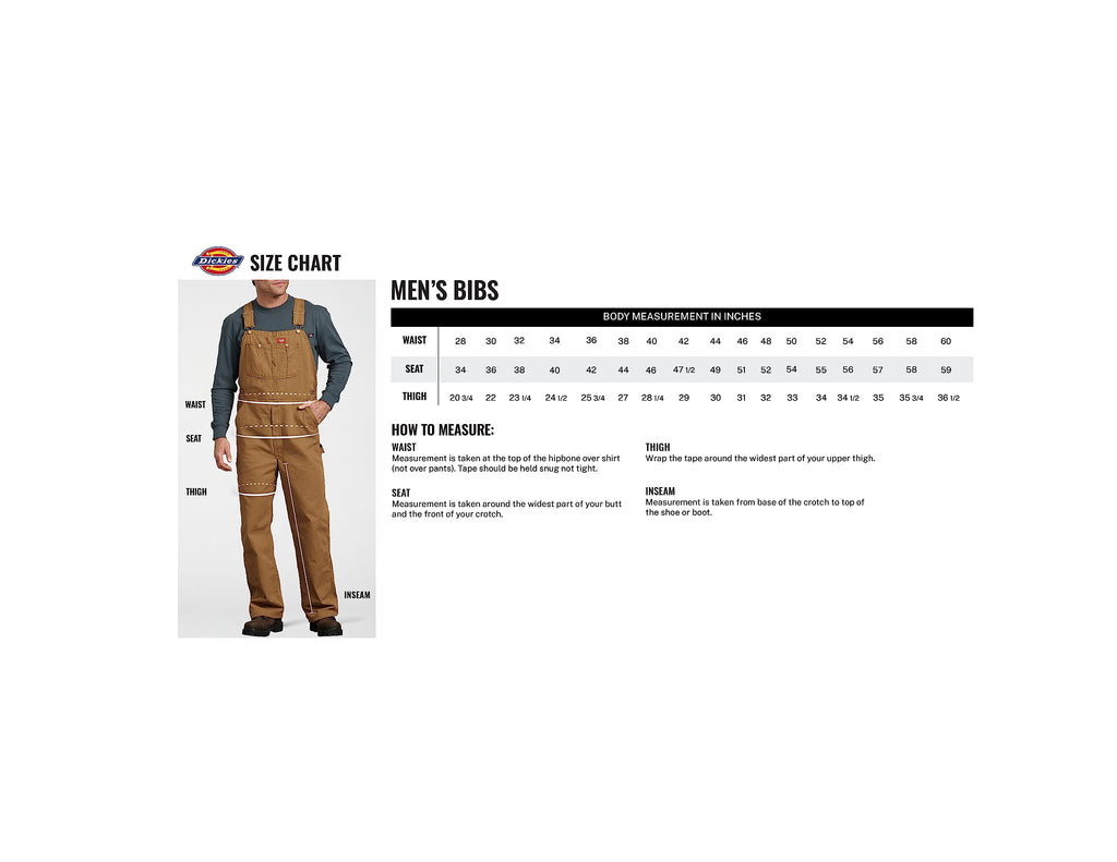 Dickies Men's Bib Overall