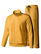 JMIERR Men's Track Suits Sweatsuits 2 Piece Full Zip Sports Outfits Set Sweatshirt and Joggers Sweatpants