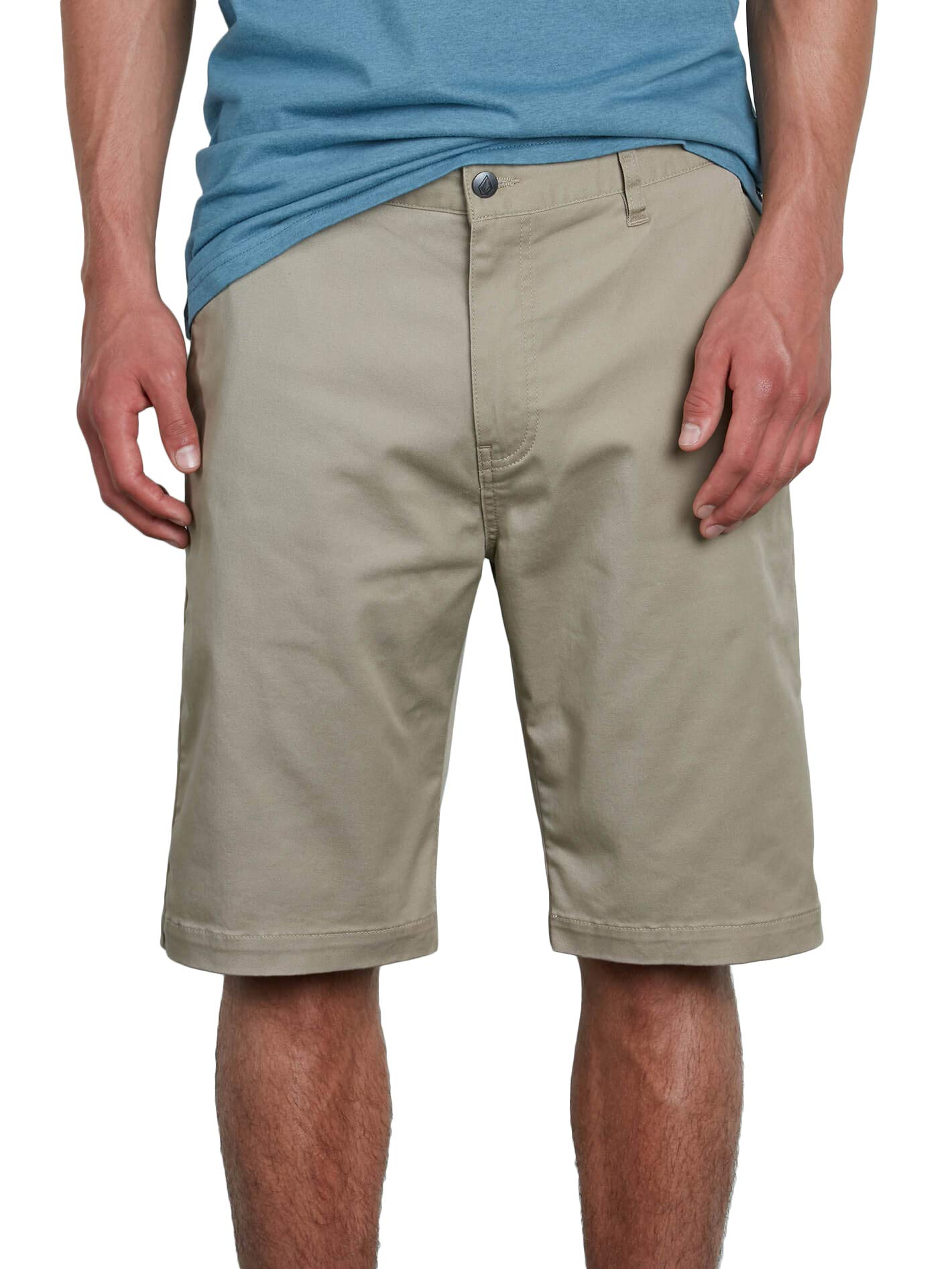 Volcom Men's Vmonty Stretch 22 Chino Shorts – Casual Everyday Wear, Relaxed Fit