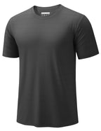 TACVASEN Men's Lightweight Athletic T-Shirts Quick Dry Workout Gym Tops Short Sleeve Running Tee Shirt Performance Activewear