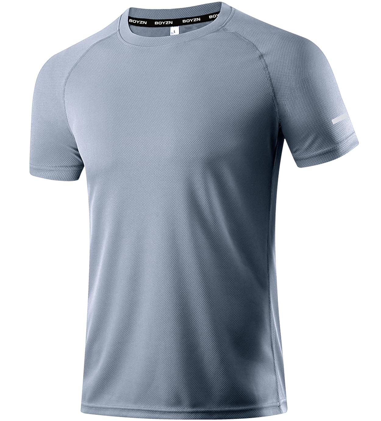Boyzn 1, 3, 5 or 7 Pack Men's Workout Running Shirts, Dry Fit Moisture Wicking T-Shirt, Gym Athletic Short Sleeve Tee Shirts