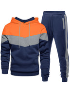 Riskrole Men's Hoodie Tracksuit 2 Pieces Set Athletic Casual Hooded Sweatshirt and Joggers Set Sweatsuit Outfits