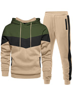 Riskrole Men's Hoodie Tracksuit 2 Pieces Set Athletic Casual Hooded Sweatshirt and Joggers Set Sweatsuit Outfits