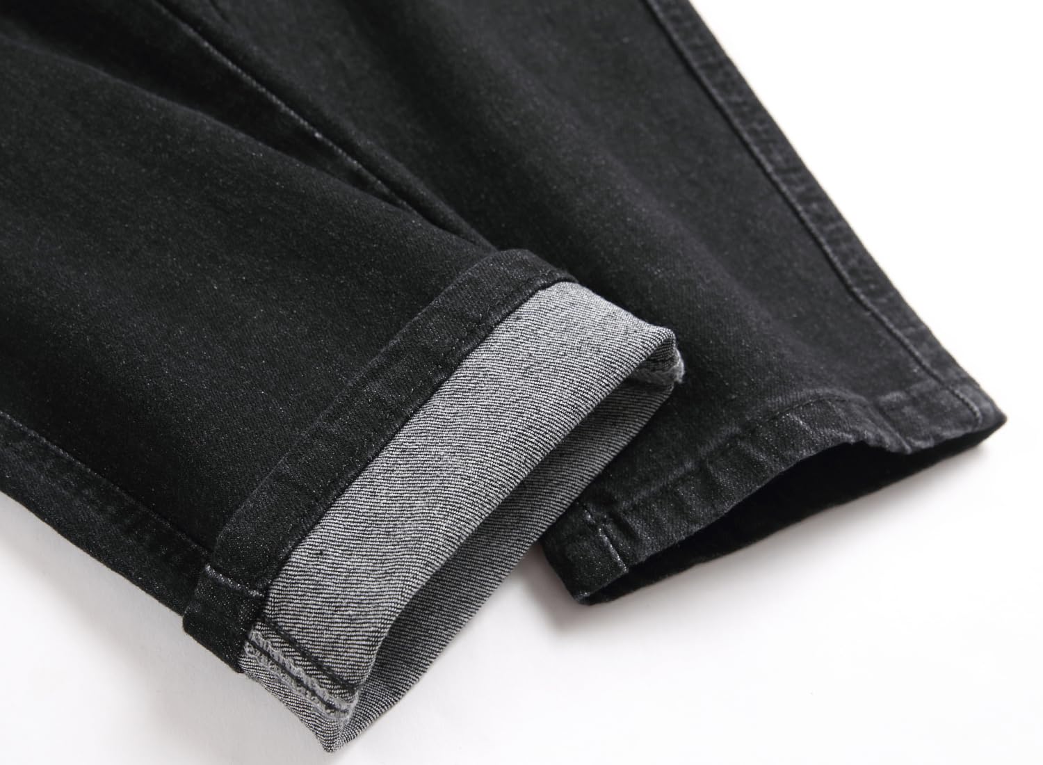 Men's Slim Fit Stretch Jeans Ripped Skinny Jeans for Men, Fashion Straight Leg Comfort Flex Waist Cargo Denim Pants