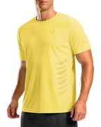 G Gradual Men's Workout Shirts Quick Dry Athletic Running T-Shirts Lightweight Moisture Wicking Short Sleeve Sports Gym Tops