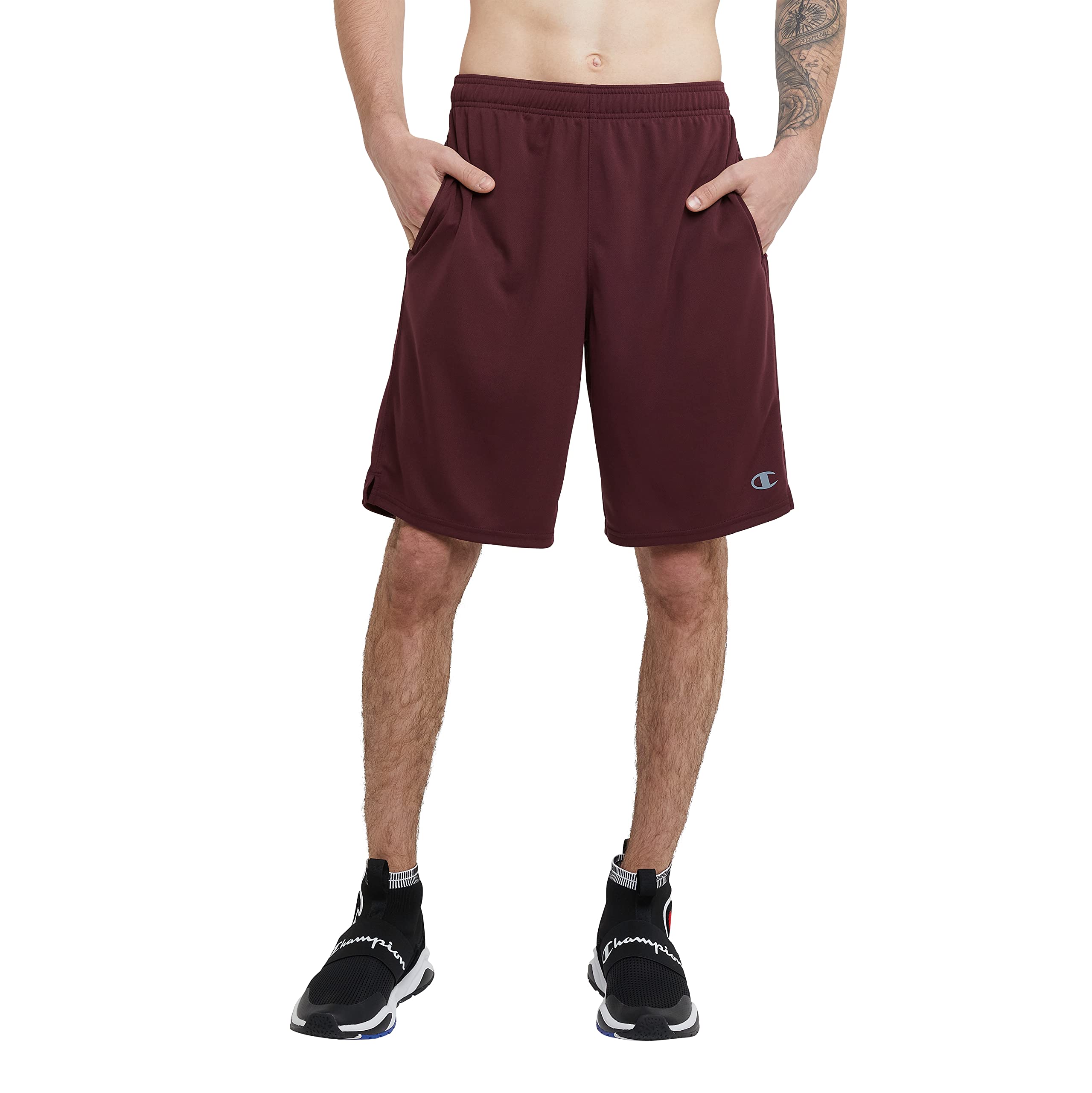 Champion Mens 7" and 10" Sport Shorts, Standard Fit, Lightweight, Moisture Wicking, Available in Regular and Big & Tall