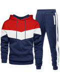 Riskrole Men's Hoodie Tracksuit 2 Pieces Set Athletic Casual Hooded Sweatshirt and Joggers Set Sweatsuit Outfits