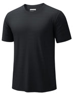 TACVASEN Men's Lightweight Athletic T-Shirts Quick Dry Workout Gym Tops Short Sleeve Running Tee Shirt Performance Activewear