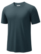 TACVASEN Men's Lightweight Athletic T-Shirts Quick Dry Workout Gym Tops Short Sleeve Running Tee Shirt Performance Activewear