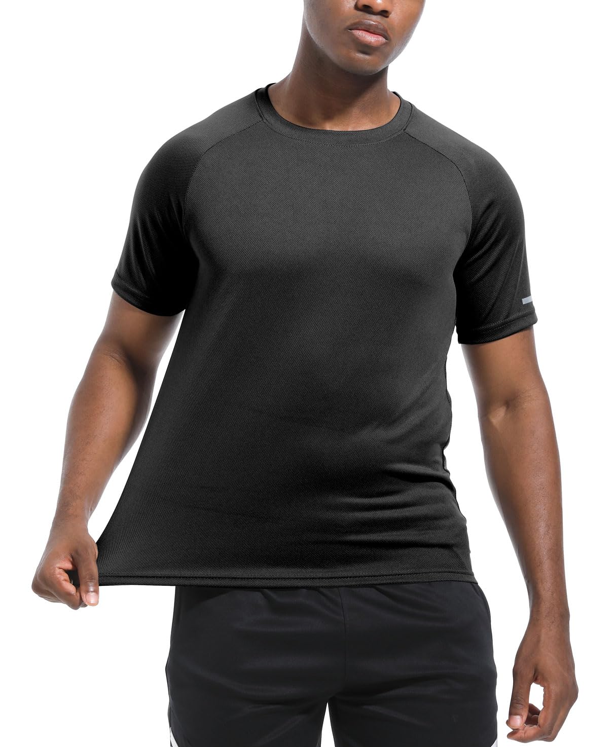 Boyzn 1, 3, 5 or 7 Pack Men's Workout Running Shirts, Dry Fit Moisture Wicking T-Shirt, Gym Athletic Short Sleeve Tee Shirts