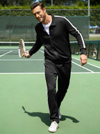 JMIERR Men's Track Suits Sweatsuits 2 Piece Full Zip Sports Outfits Set Sweatshirt and Joggers Sweatpants