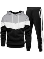 Riskrole Men's Hoodie Tracksuit 2 Pieces Set Athletic Casual Hooded Sweatshirt and Joggers Set Sweatsuit Outfits
