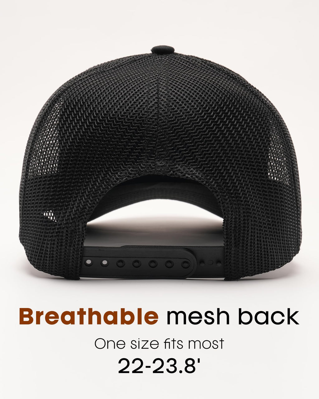 FURTALK Mens Trucker Hat Structured Mesh Baseball Cap Adjustable Classic Mens Hat