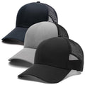 FURTALK Mens Trucker Hat Structured Mesh Baseball Cap Adjustable Classic Mens Hat