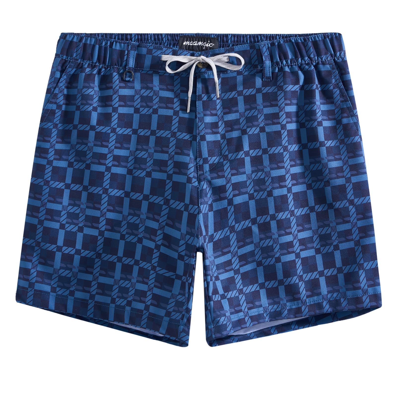 maamgic Men's 5/7 Inch Casual Classic Fit Shorts with Multi-Pocket Quick Dry Sports Shorts