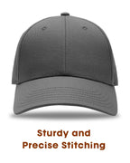 FURTALK Mens Structured Baseball Cap Adjustable Washed Cotton Golf Dad Hat Plain Classic Hats for Men