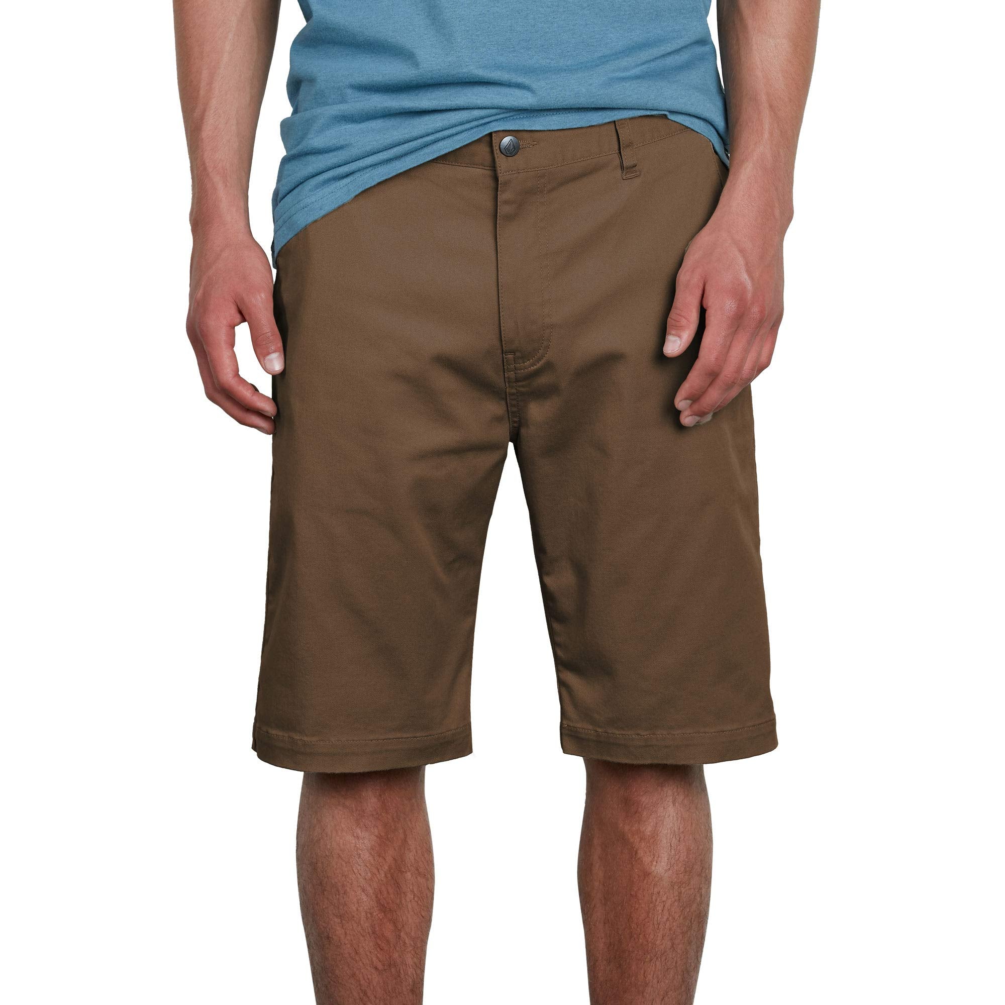 Volcom Men's Vmonty Stretch 22 Chino Shorts – Casual Everyday Wear, Relaxed Fit