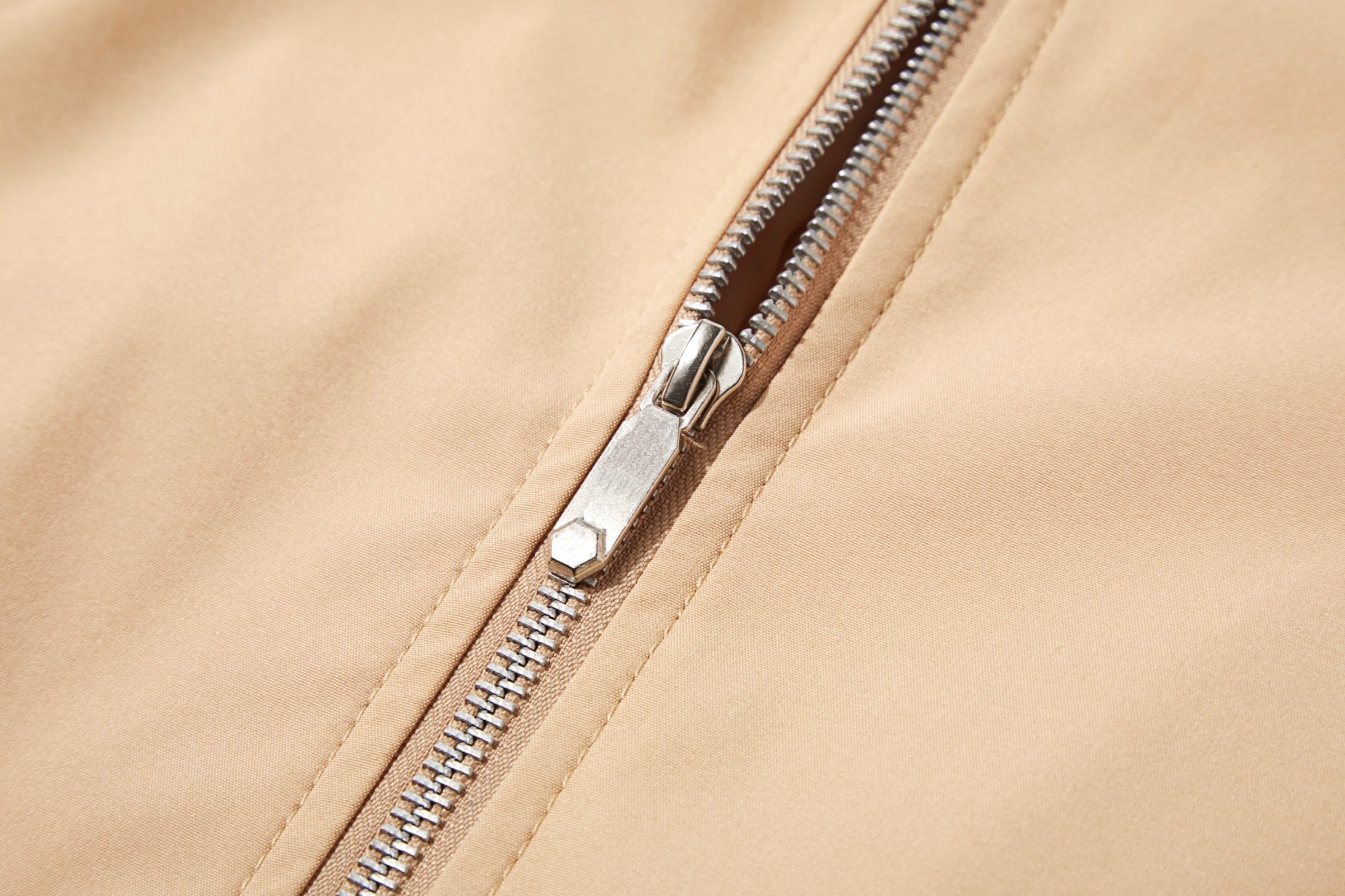 XiaoYouYu Men's Bomber Jacket Fashion Stylish Lightweight Windbreaker Spring Fall Casual Jackets for Men