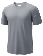 TACVASEN Men's Lightweight Athletic T-Shirts Quick Dry Workout Gym Tops Short Sleeve Running Tee Shirt Performance Activewear