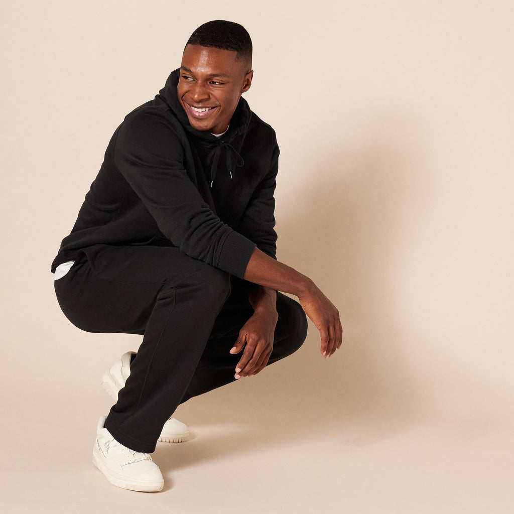 Amazon Essentials Men's Fleece Open Bottom Sweatpant (Available in Big & Tall)