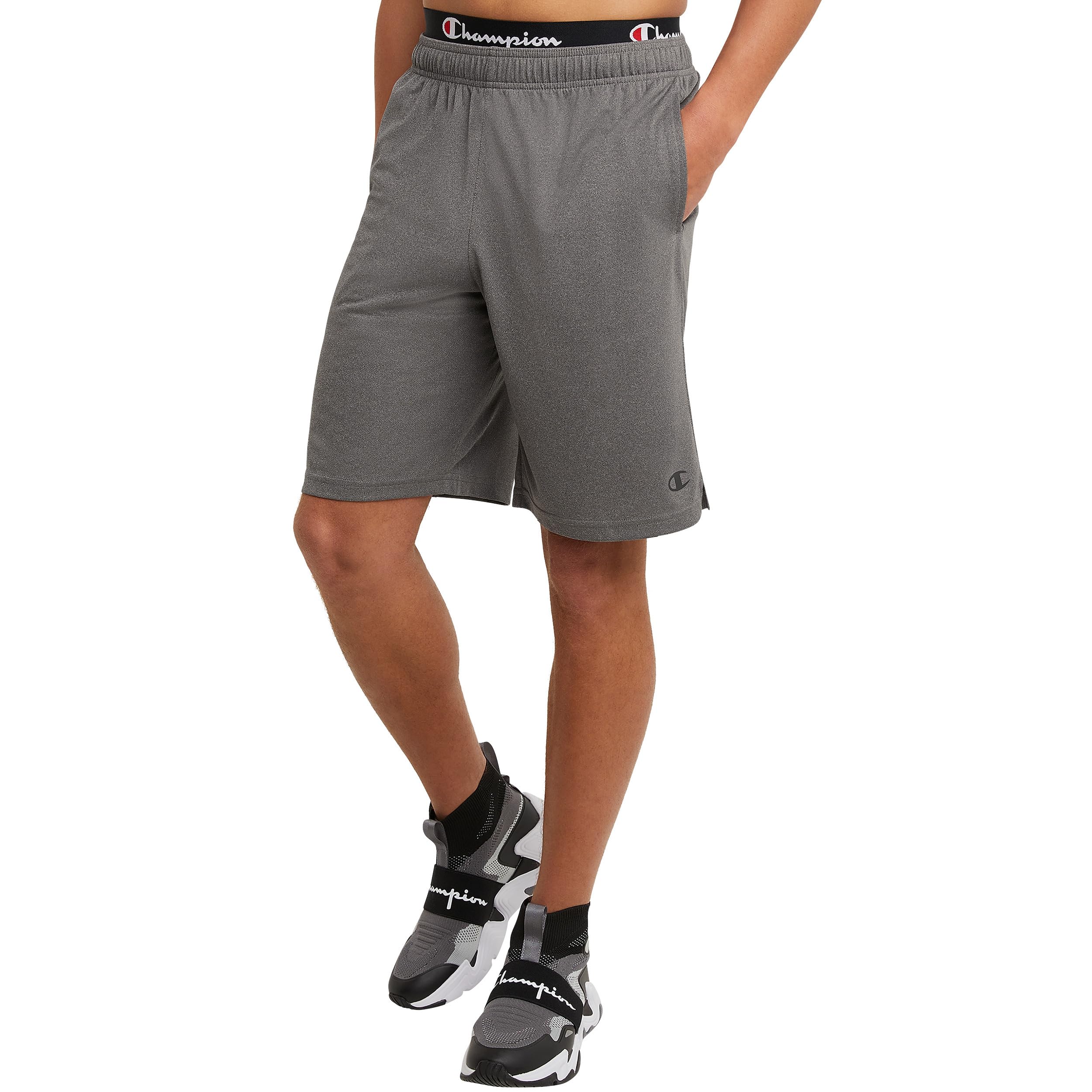 Champion Mens 7" and 10" Sport Shorts, Standard Fit, Lightweight, Moisture Wicking, Available in Regular and Big & Tall