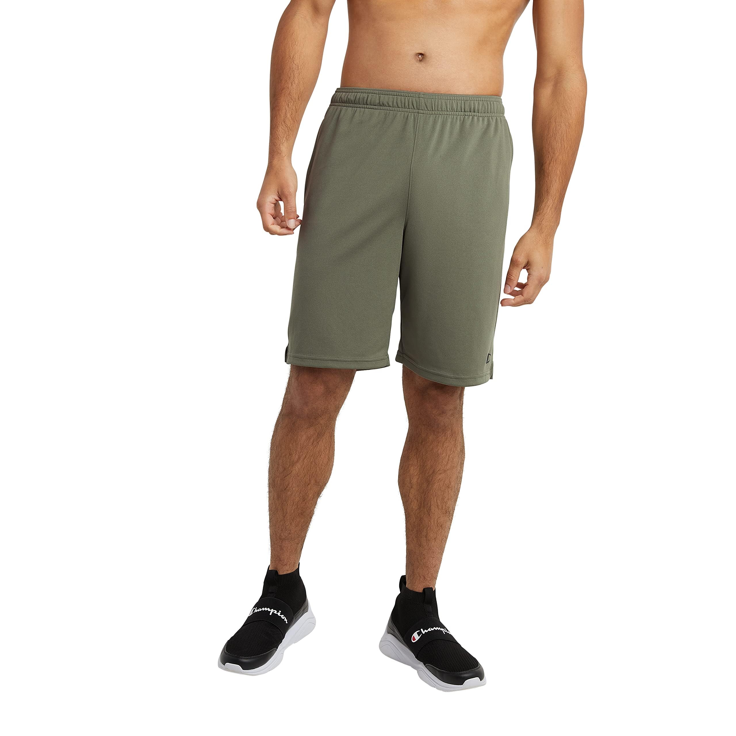 Champion Mens 7" and 10" Sport Shorts, Standard Fit, Lightweight, Moisture Wicking, Available in Regular and Big & Tall
