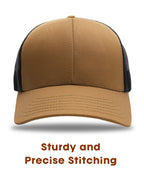 FURTALK Mens Trucker Hat Structured Mesh Baseball Cap Adjustable Classic Mens Hat