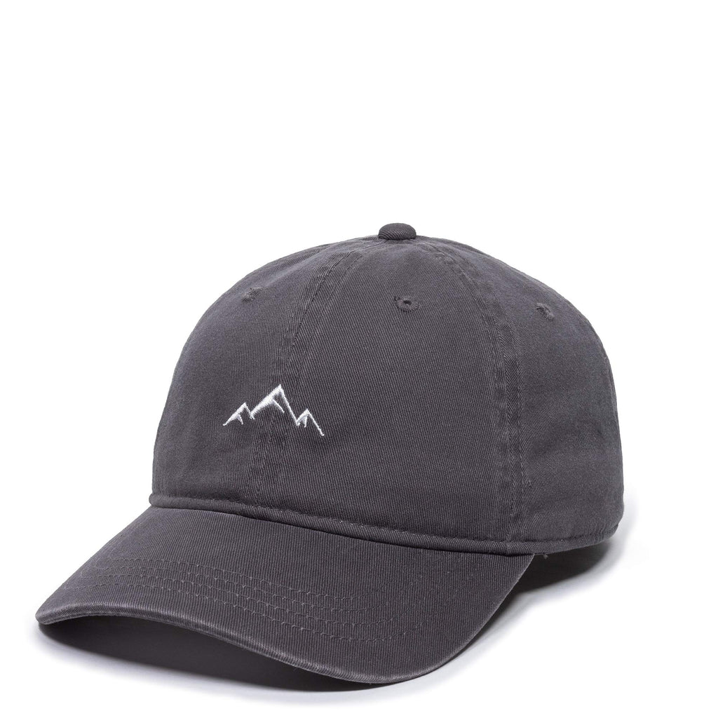 Outdoor Cap -Adult Mountain Dad Hat-Unstructured Soft Cotton