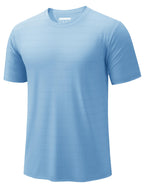 TACVASEN Men's Lightweight Athletic T-Shirts Quick Dry Workout Gym Tops Short Sleeve Running Tee Shirt Performance Activewear